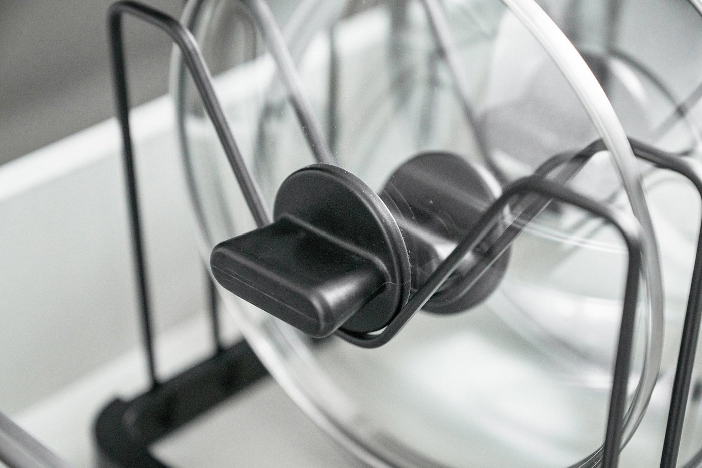 Yamazaki Home · Adjustable Steel Pot Lid Organizer · Yamazaki Home | socius design in Rochester, MN