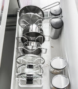 Yamazaki Home · Adjustable Steel Pot Lid Organizer · Yamazaki Home | socius design in Rochester, MN