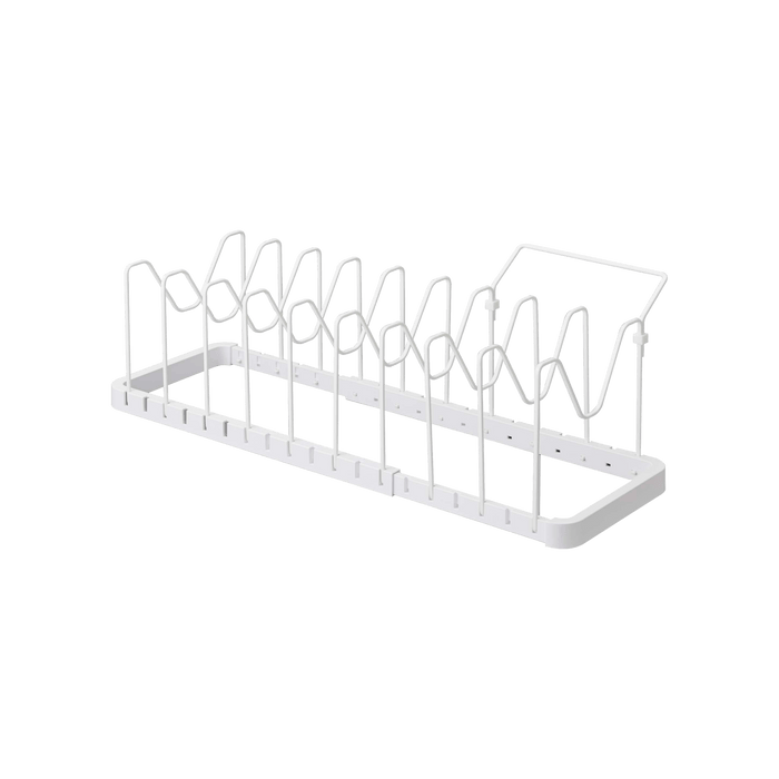 Yamazaki Home · Adjustable Steel Pot Lid Organizer · Yamazaki Home | socius design in Rochester, MN