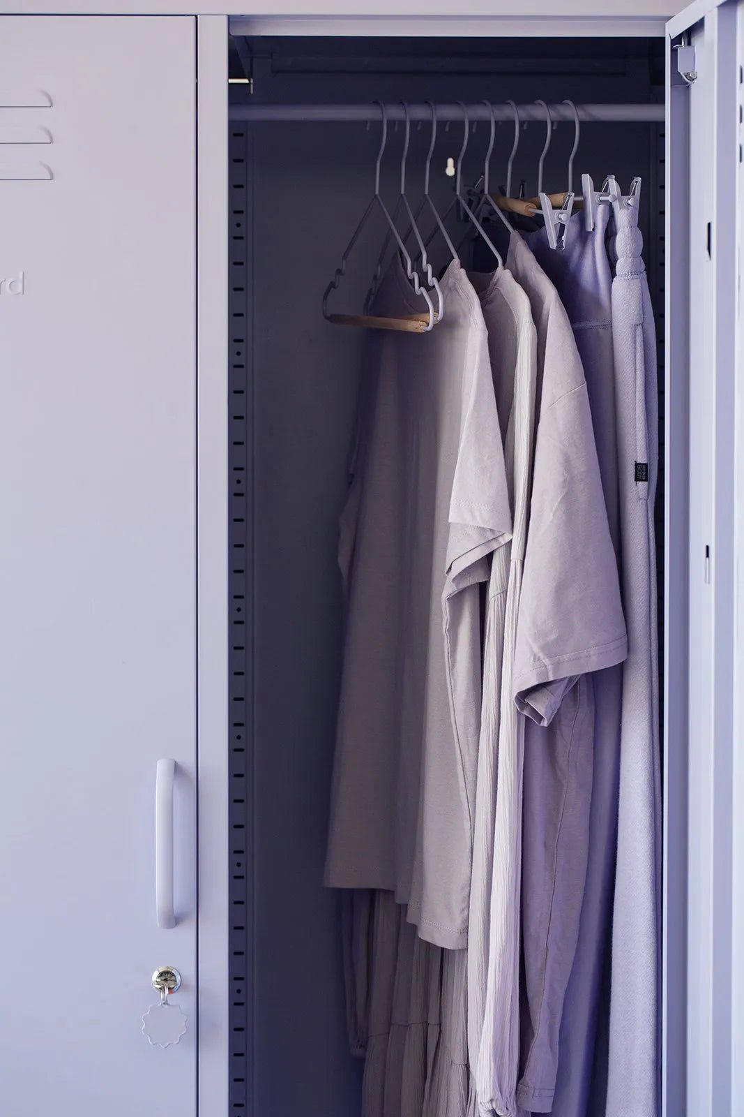 Mustard Made · Adult Clip Hangers in Lilac | socius design in Rochester, MN