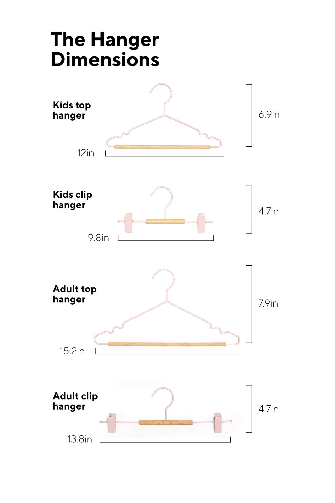 Mustard Made · Adult Top Hangers in Blush | socius design in Rochester, MN