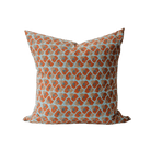 Soil to Studio · Aliya Hand Block - Printed Linen Pillow · 18x18 | socius design in Rochester, MN