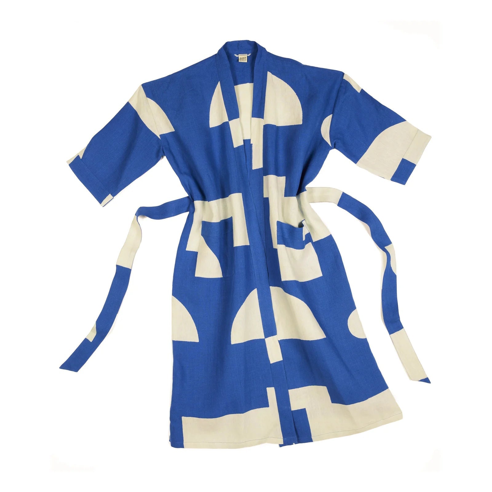 Block Shop · Alma Block - Printed Linen Robe | socius design in Rochester, MN