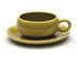 Bauer Pottery · American Modern Cup & Saucer | Russel Wright Chartreuse | socius design in Rochester, MN