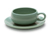 Bauer Pottery · American Modern Cup & Saucer | Turquoise | socius design in Rochester, MN