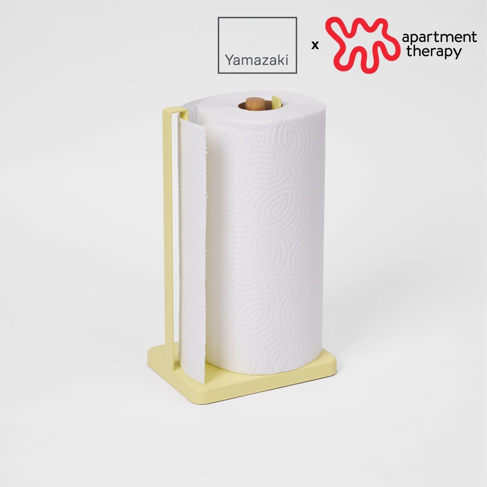 Yamazaki Home · Apartment Therapy Steel + Wood Paper Towel Holder | socius design in Rochester, MN