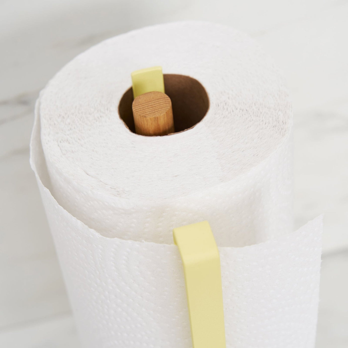Yamazaki Home · Apartment Therapy Steel + Wood Paper Towel Holder | socius design in Rochester, MN