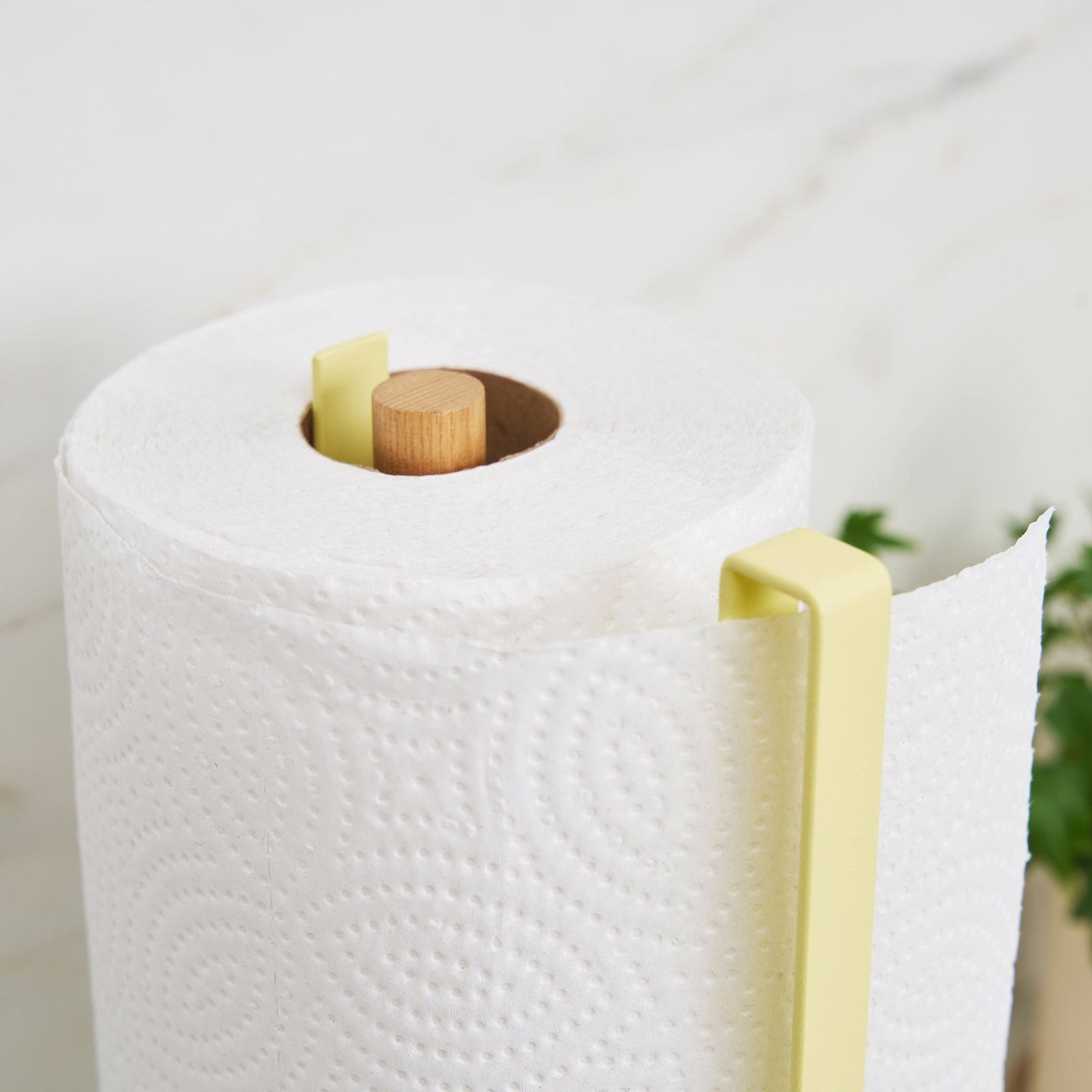 Yamazaki Home · Apartment Therapy Steel + Wood Paper Towel Holder | socius design in Rochester, MN