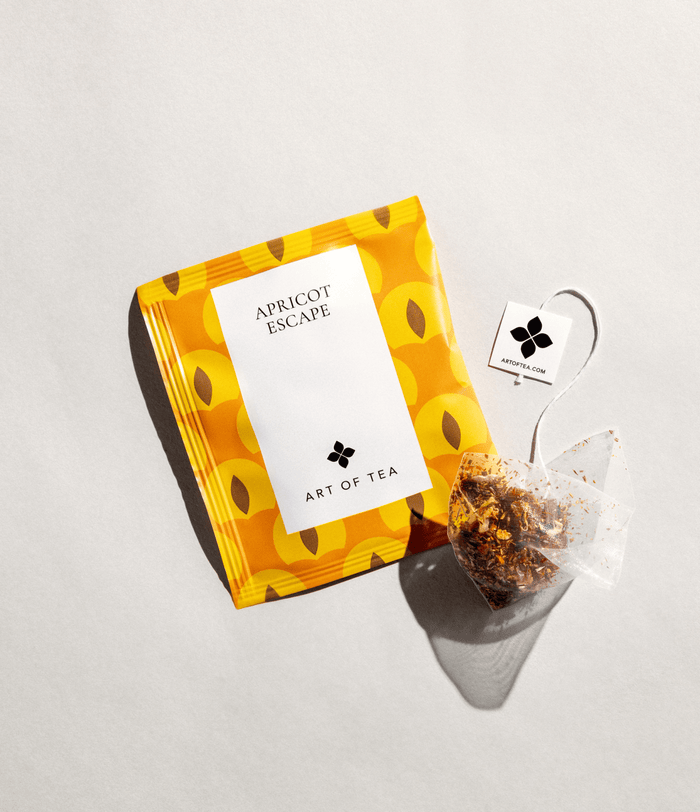 Art of Tea · Apricot Escape Eco Teabag Sachets | socius design in Rochester, MN