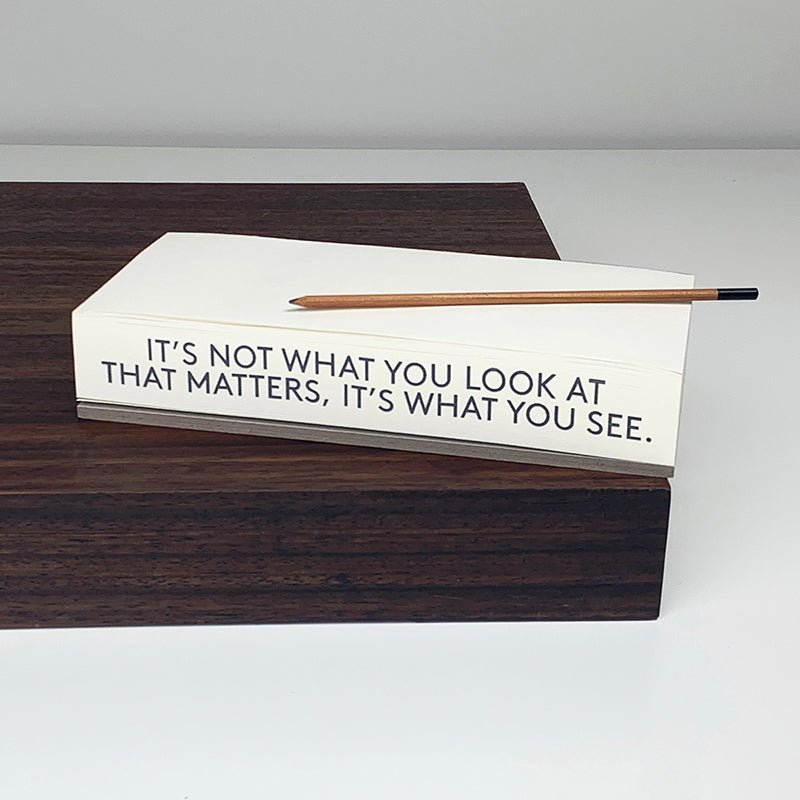 Wms&Co. · Artists and Writers Quote Pads | socius design in Rochester, MN