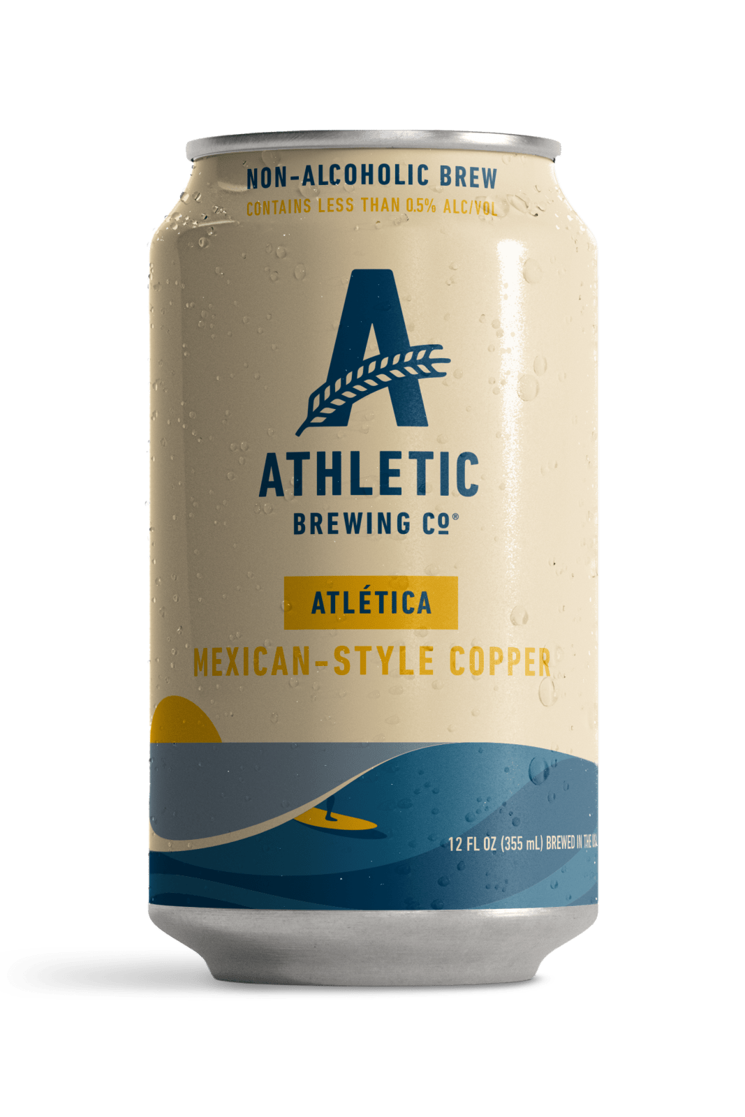 Athletic Brewing Company · Atlética · Non - Alcoholic Mexican Style Copper | socius design in Rochester, MN