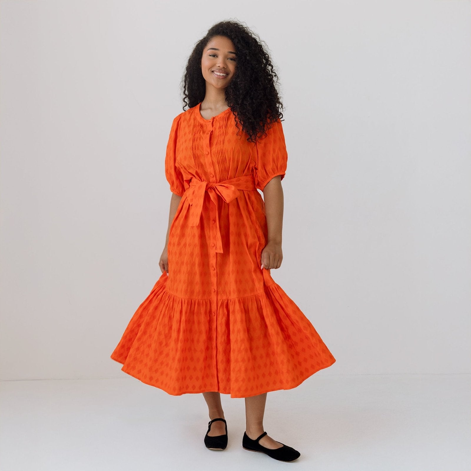 Block Shop · August Dress | Papaya | socius design in Rochester, MN