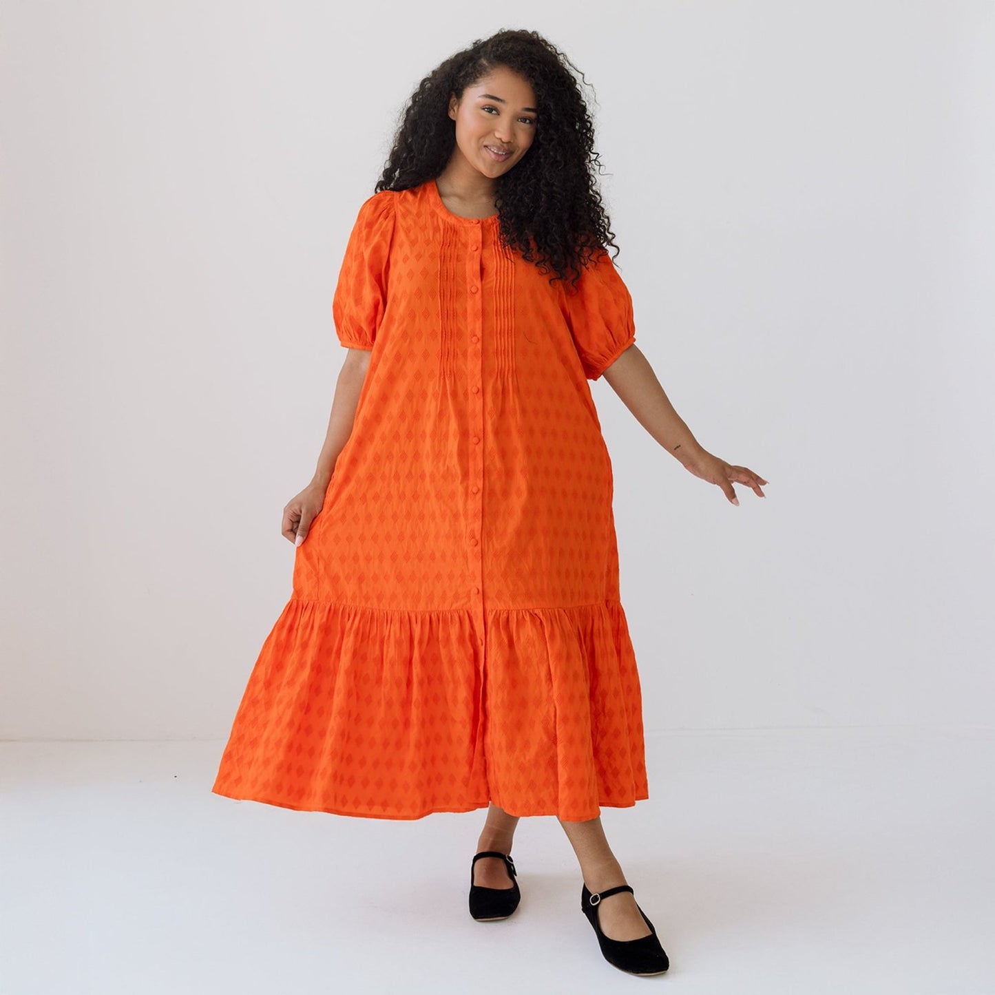 Block Shop · August Dress | Papaya | socius design in Rochester, MN