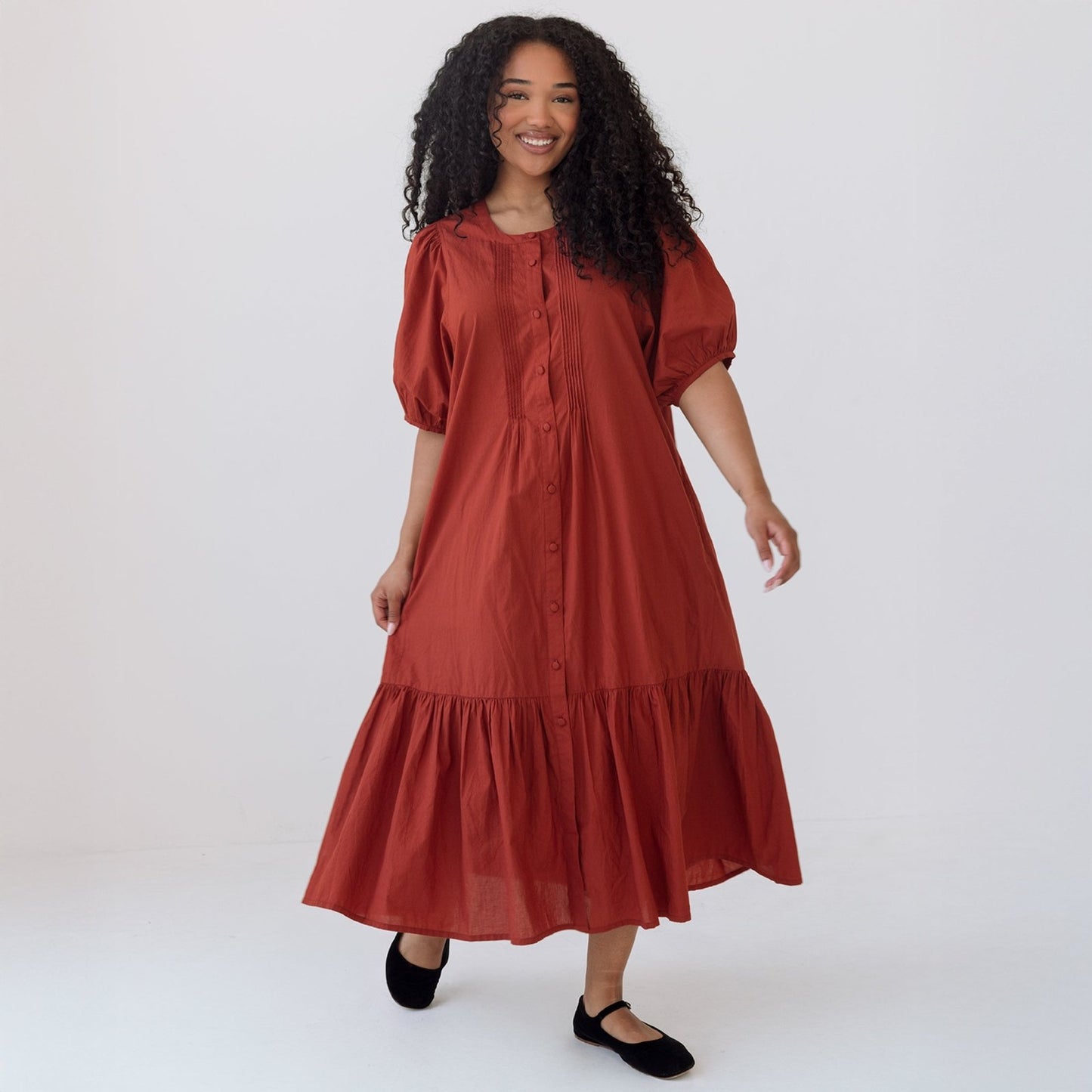 Block Shop · August Dress | Russet | socius design in Rochester, MN