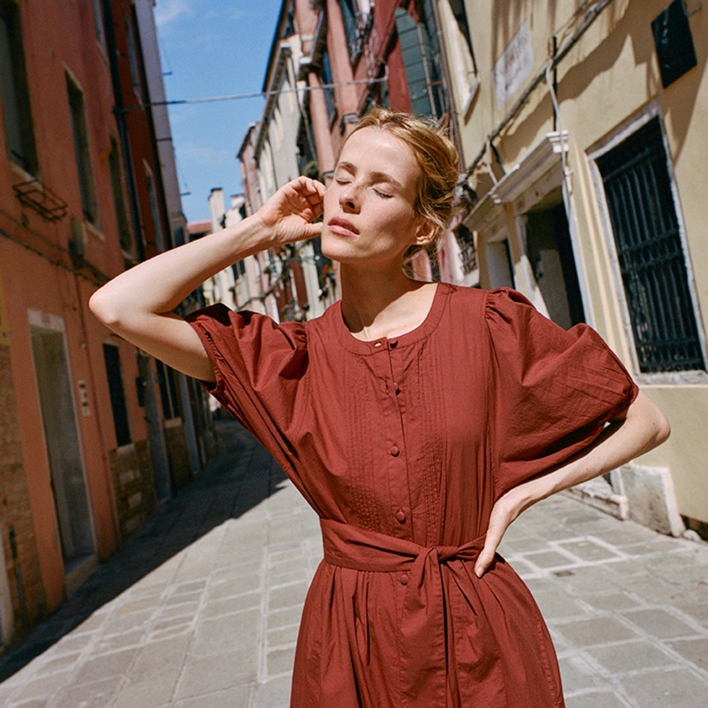 Block Shop · August Dress | Russet | socius design in Rochester, MN