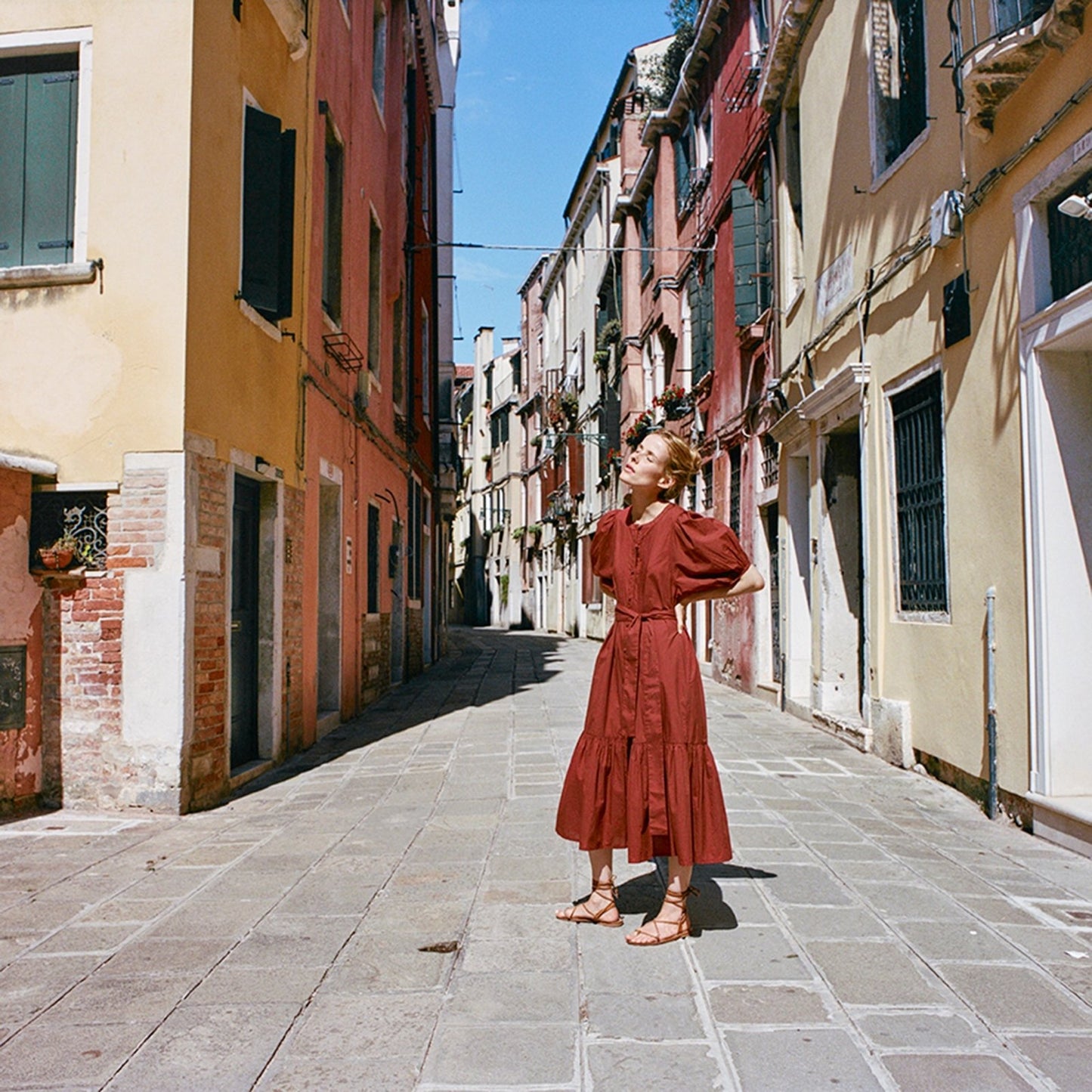 Block Shop · August Dress | Russet | socius design in Rochester, MN