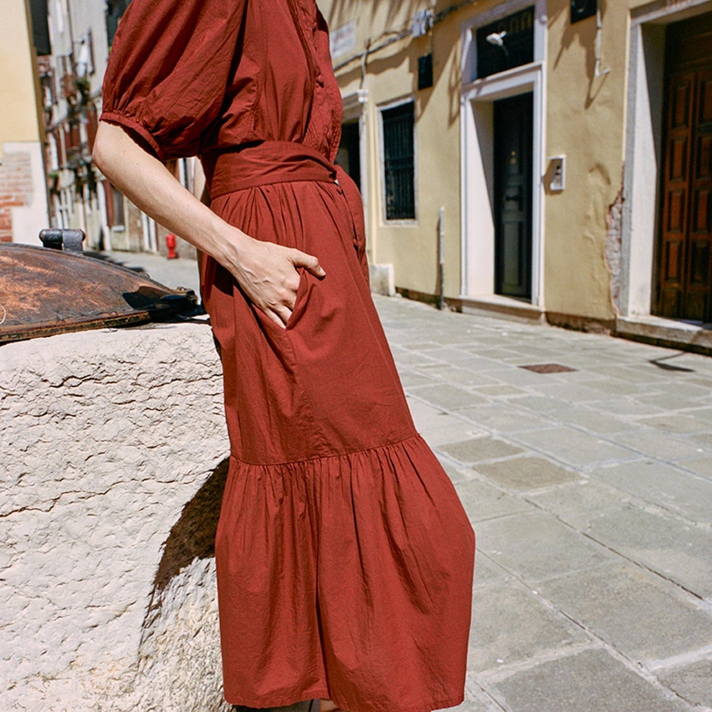 Block Shop · August Dress | Russet | socius design in Rochester, MN