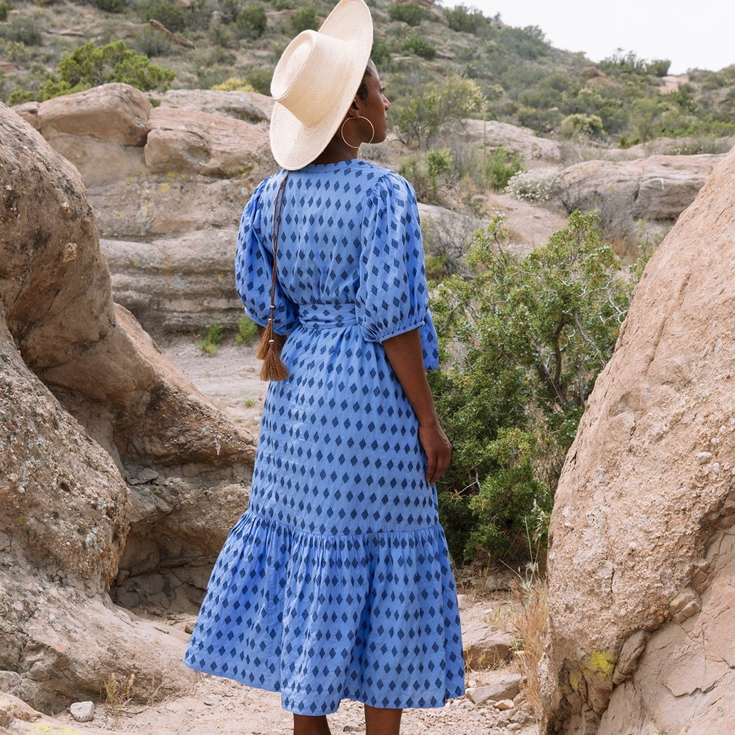 Block Shop · August Dress | Sapphire | socius design in Rochester, MN