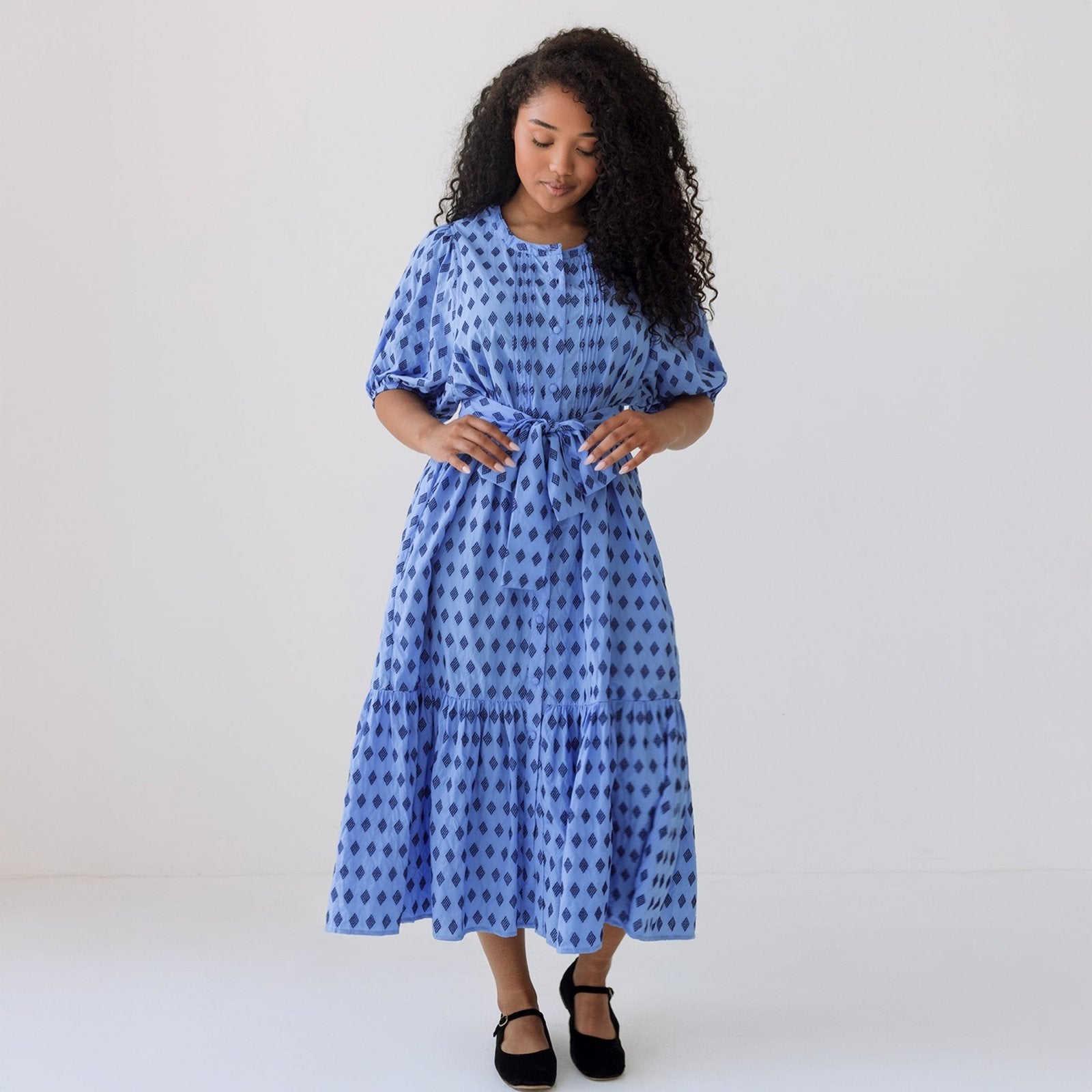 Block Shop · August Dress | Sapphire | socius design in Rochester, MN