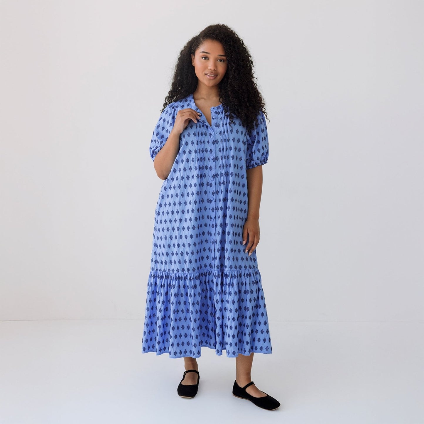 Block Shop · August Dress | Sapphire | socius design in Rochester, MN