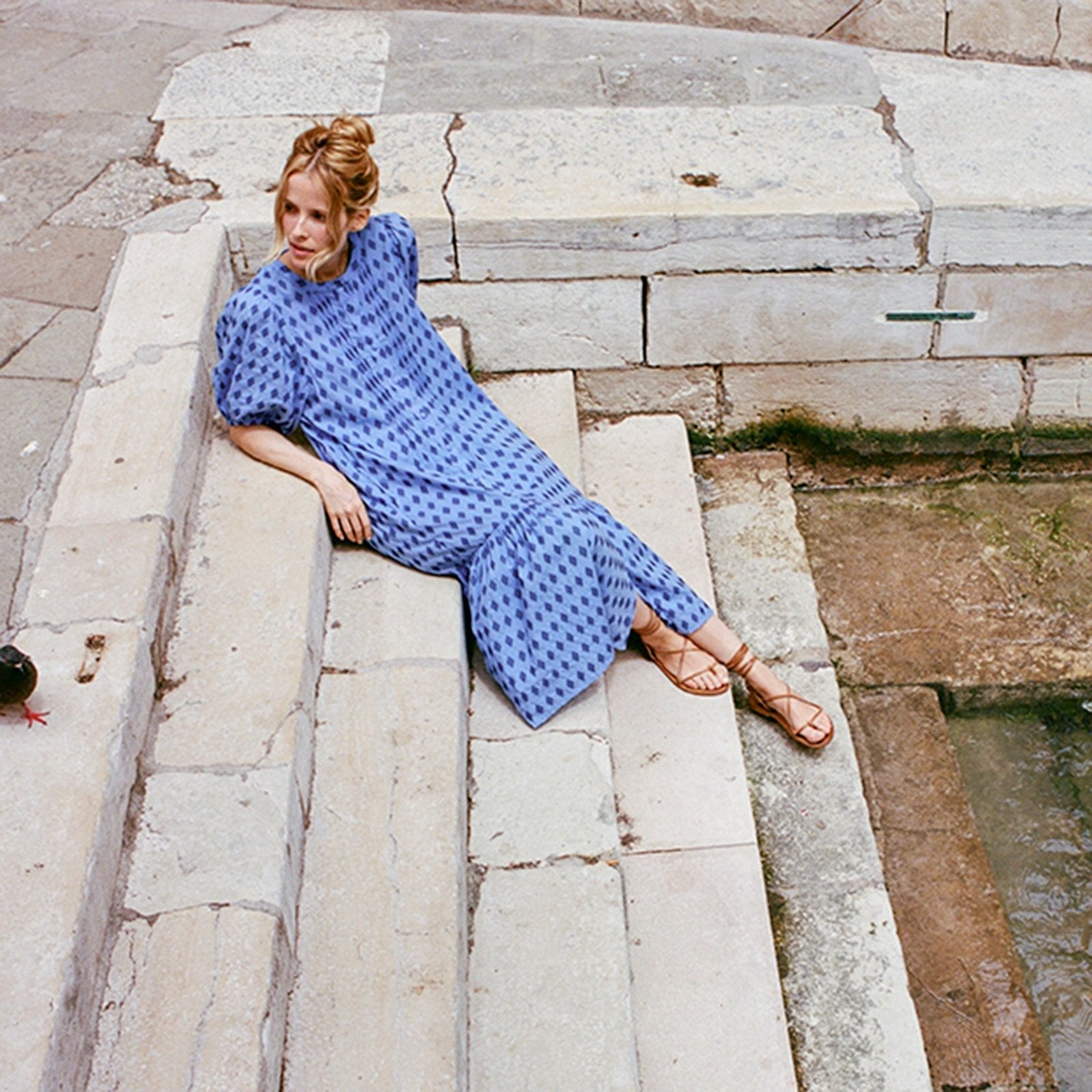 Block Shop · August Dress | Sapphire | socius design in Rochester, MN