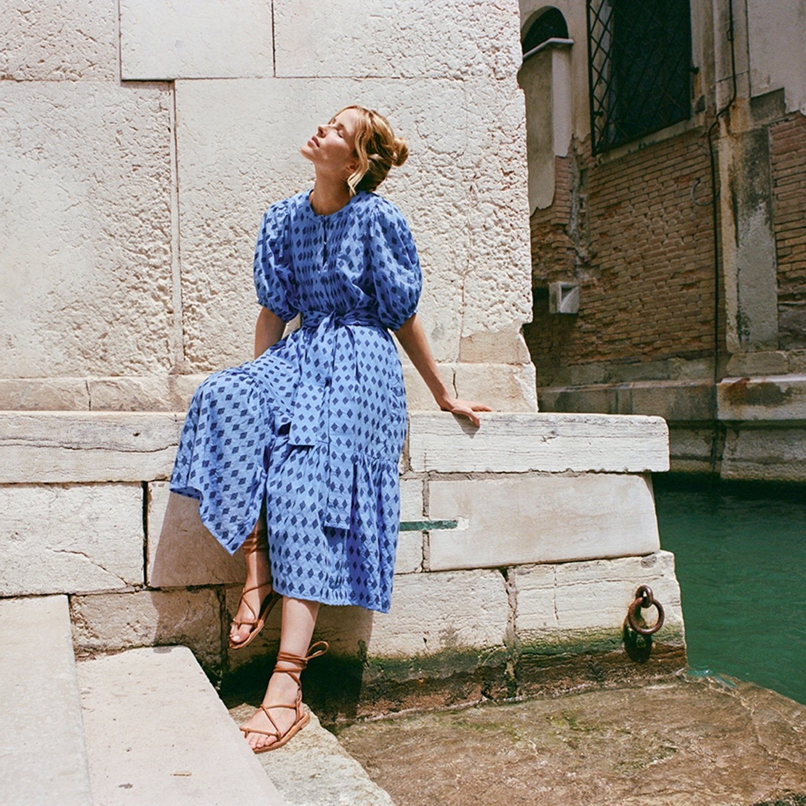 Block Shop · August Dress | Sapphire | socius design in Rochester, MN