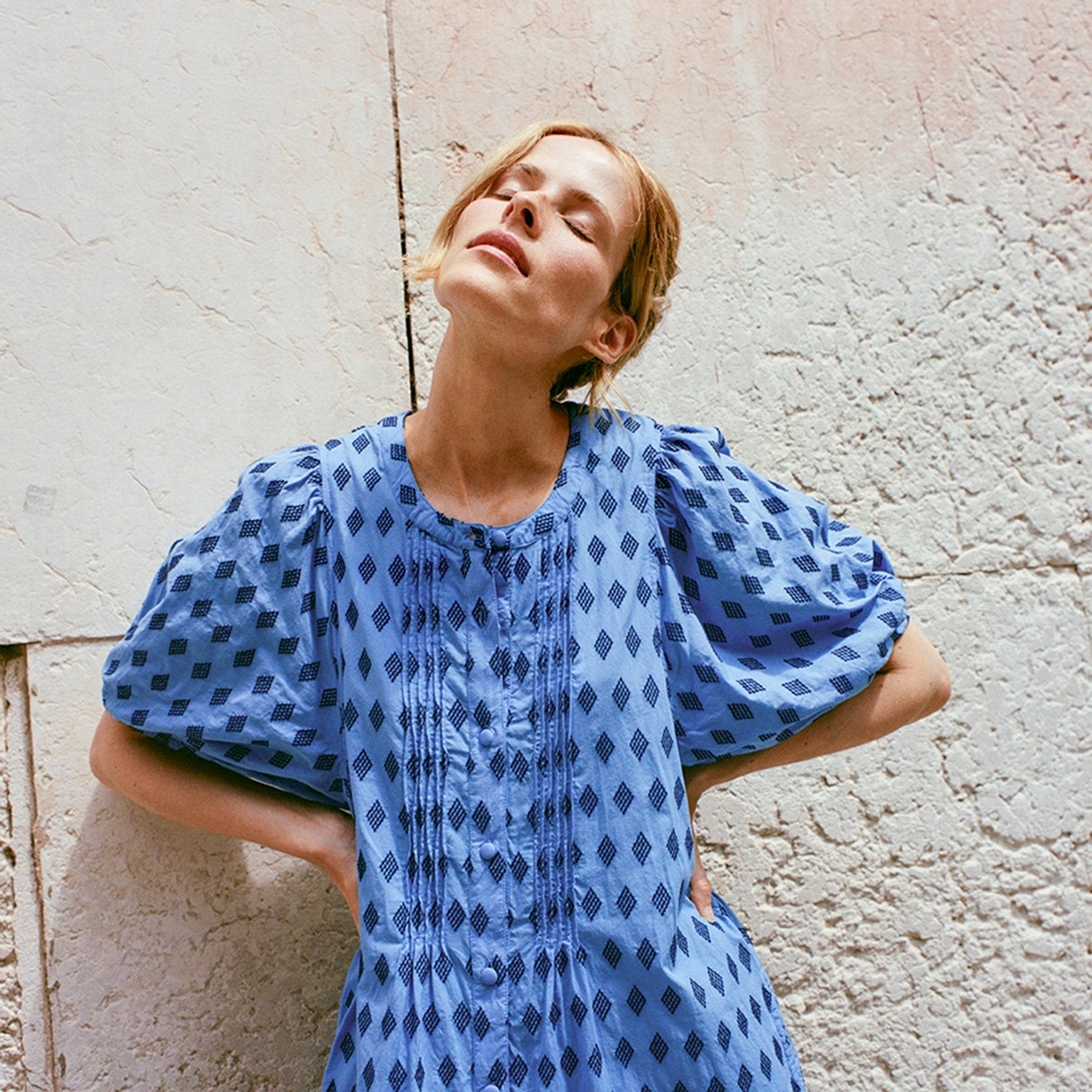 Block Shop · August Dress | Sapphire | socius design in Rochester, MN