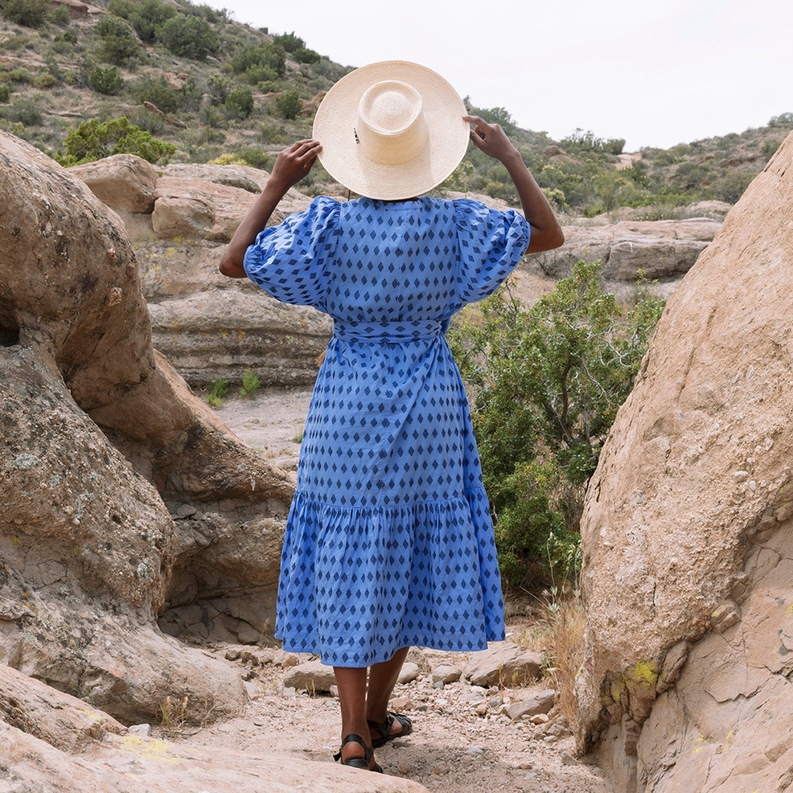 Block Shop · August Dress | Sapphire | socius design in Rochester, MN