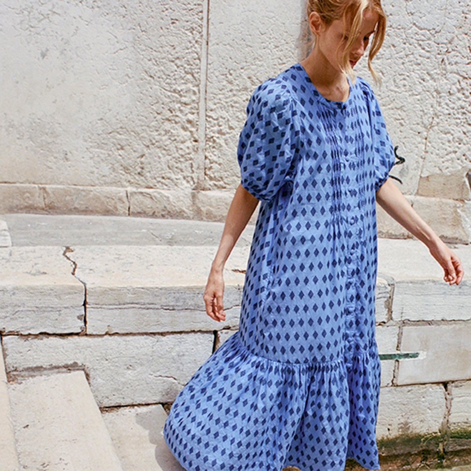 Block Shop · August Dress | Sapphire | socius design in Rochester, MN