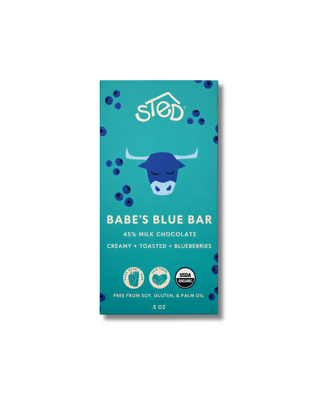 Sted Chocolate · Babe's Blue Mini Bar | socius design in Rochester, MN