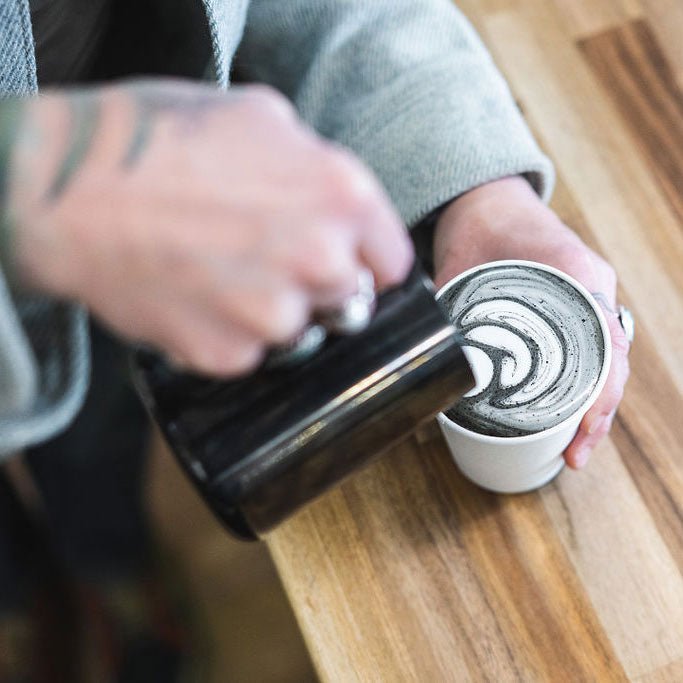 Espresso Parts · Barista Basics Milk Frothing Pitcher, 12oz, Black | socius design in Rochester, MN