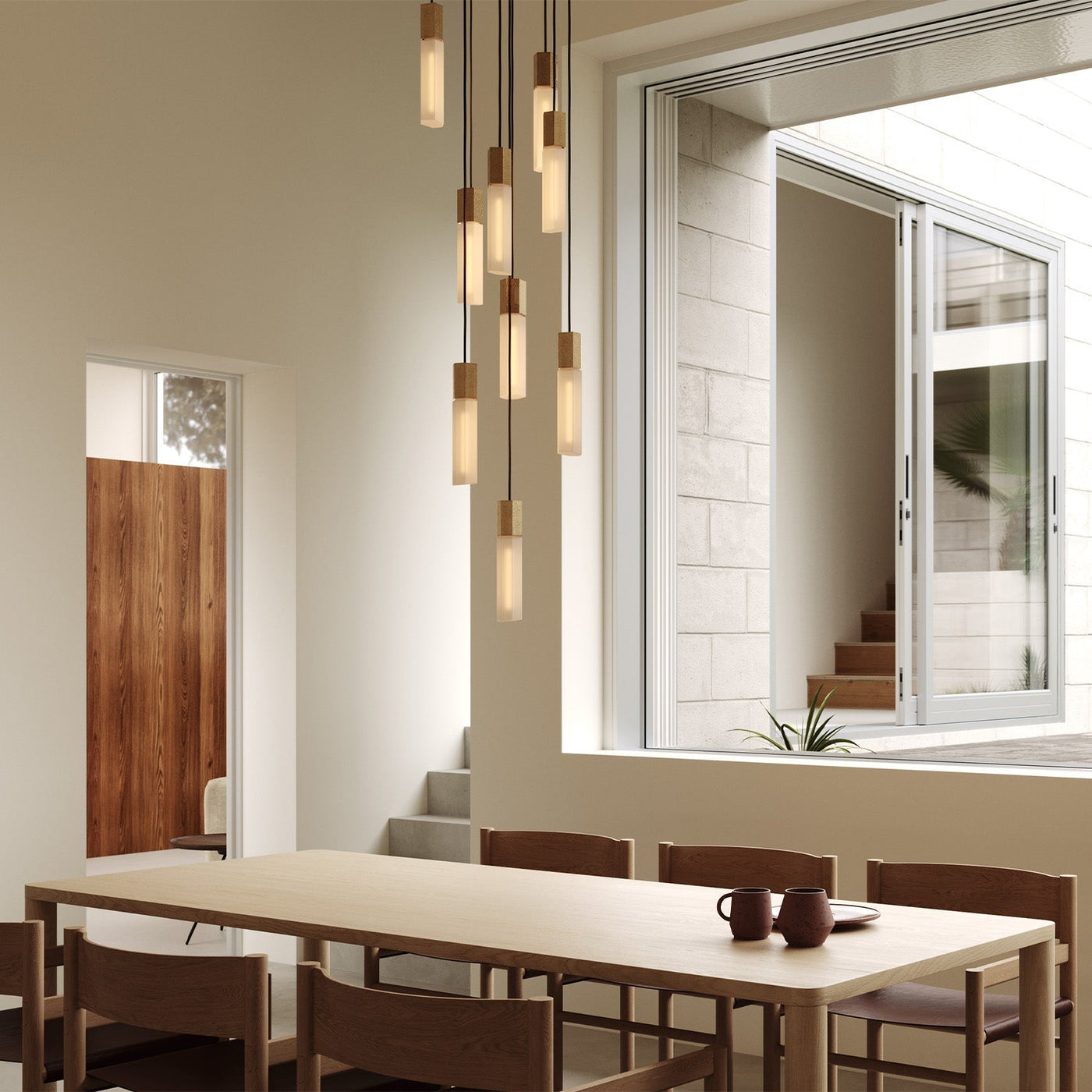 Tala US · Basalt Nine Pendant in Brass | socius design in Rochester, MN