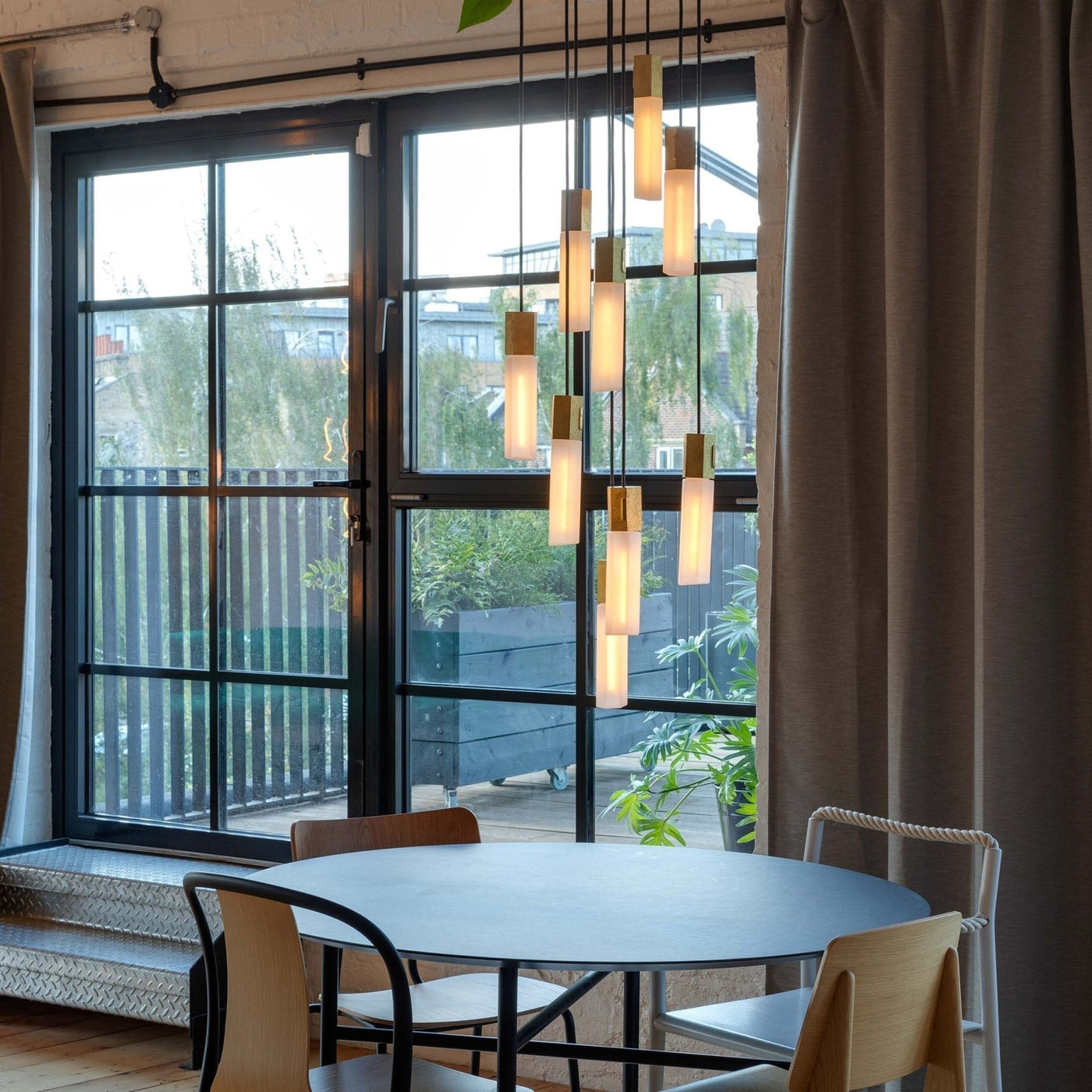 Tala US · Basalt Nine Pendant in Brass | socius design in Rochester, MN