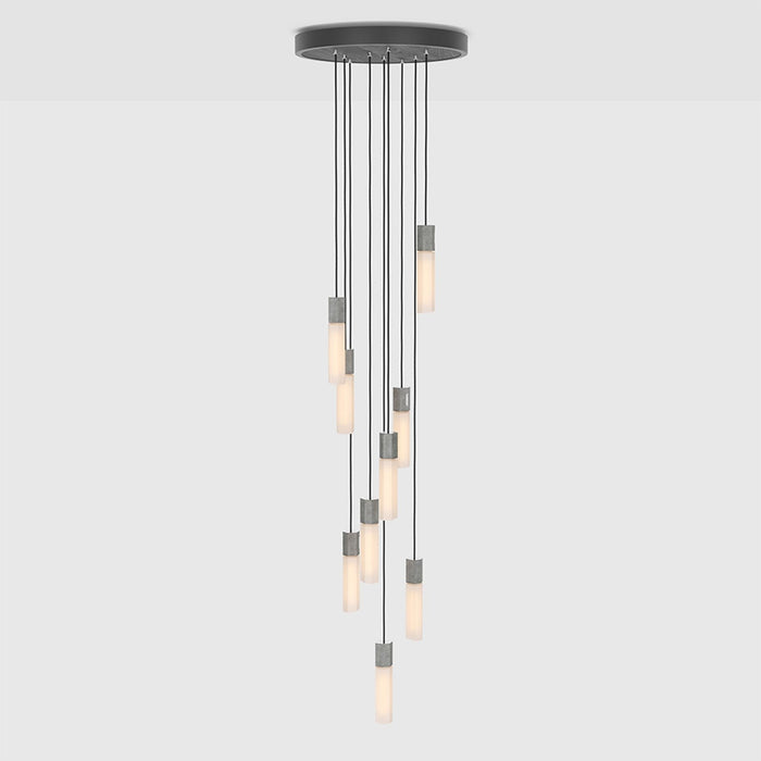 Basalt Nine Pendant in Stainless Steel · Tala US