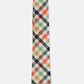 Curated Basics · Beige Orange Gingham Tie | socius design in Rochester, MN