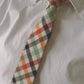Curated Basics · Beige Orange Gingham Tie | socius design in Rochester, MN