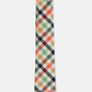 Curated Basics · Beige Orange Gingham Tie | socius design in Rochester, MN