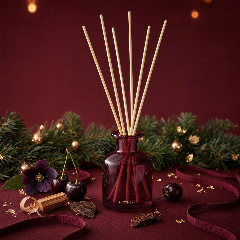 APOTHEKE · Bitter Cherry Mini Reed Diffuser | socius design in Rochester, MN