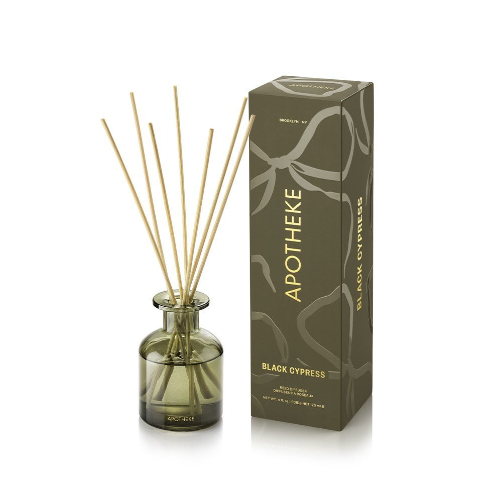 APOTHEKE · Black Cypress Mini Reed Diffuser | socius design in Rochester, MN
