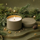 APOTHEKE · Black Cypress Mini Tin Candle | socius design in Rochester, MN