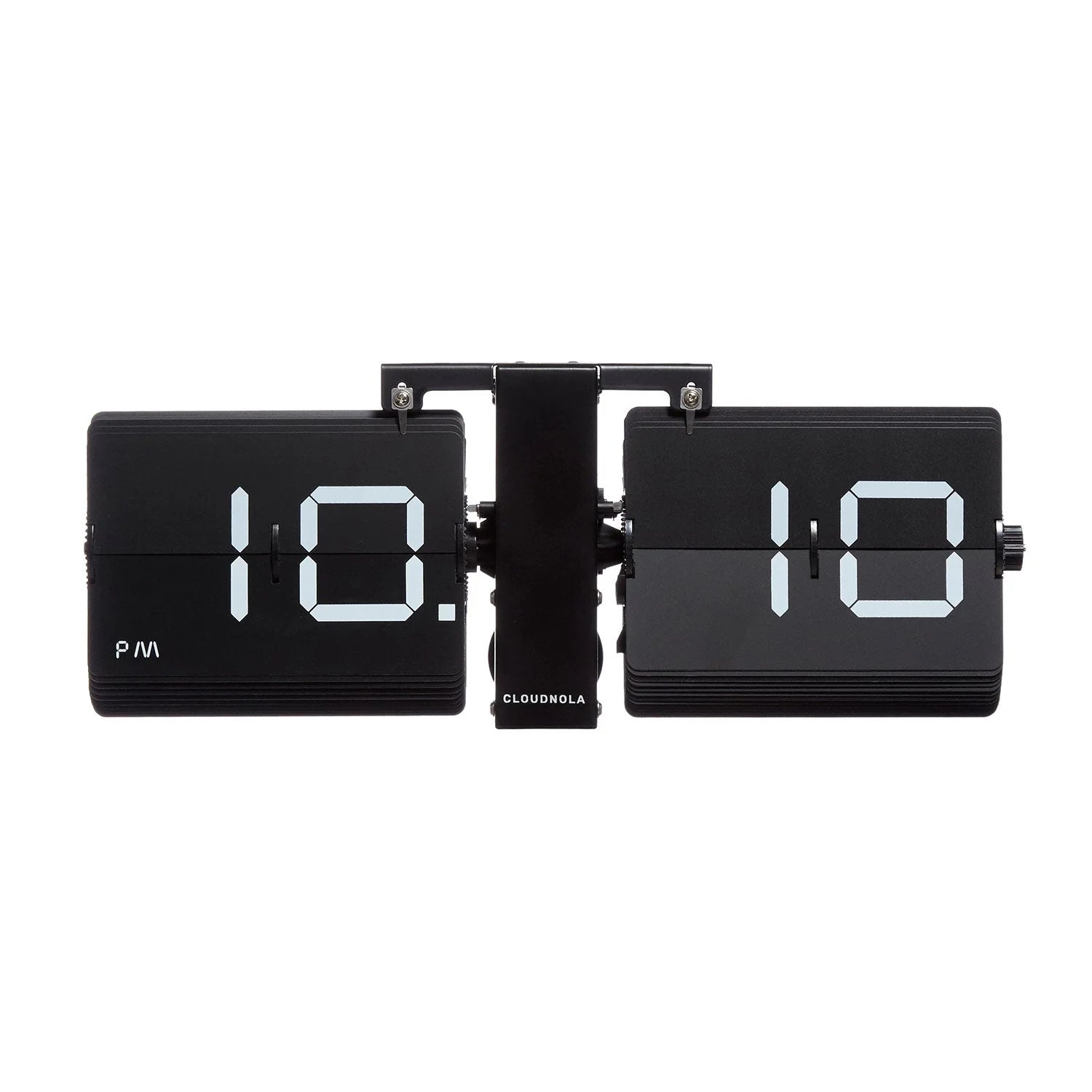 Cloudnola · Black Flipping Out Clock | socius design in Rochester, MN