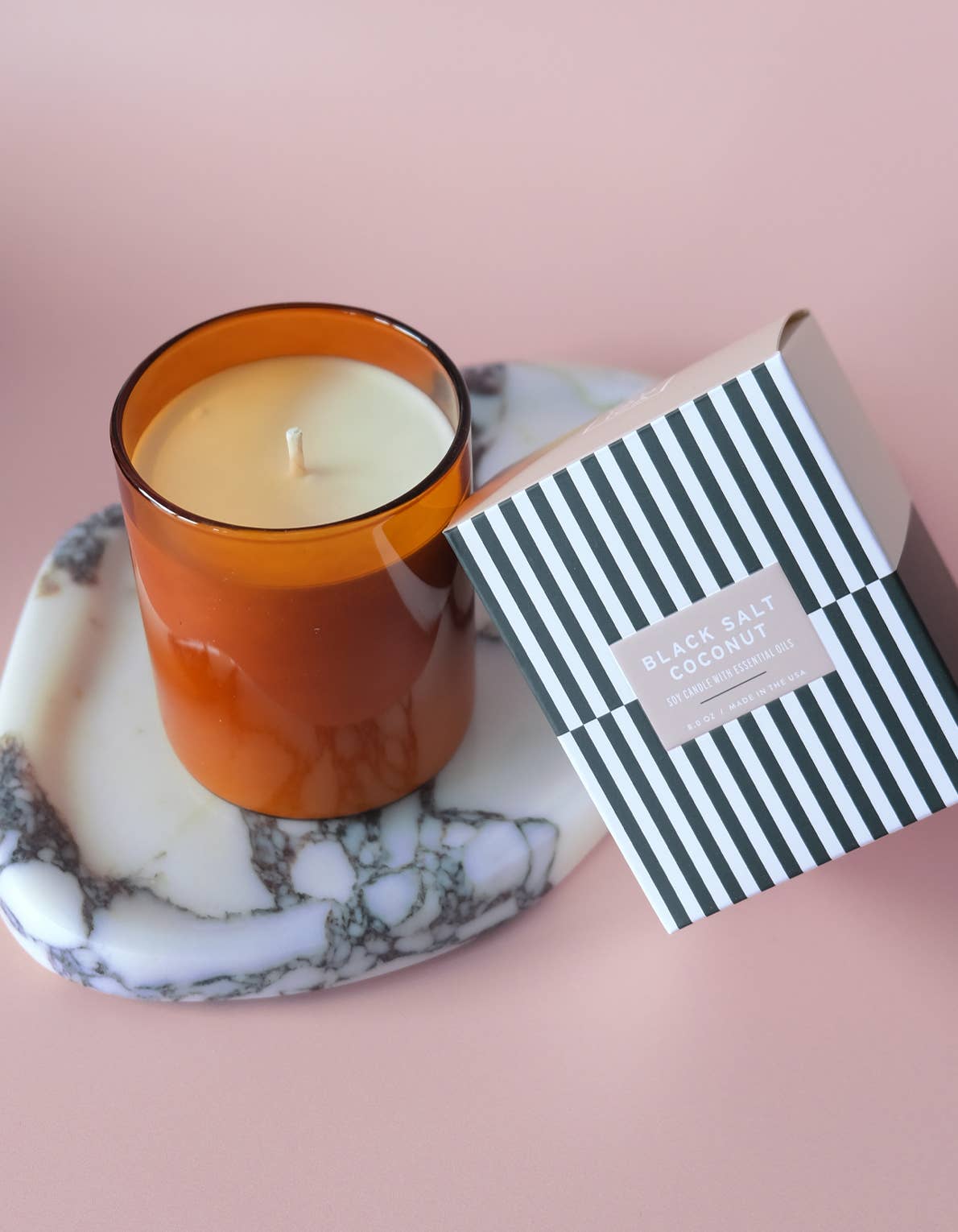 BOTANICA · Black Salt + Coconut Essentials 8 oz. Candle | socius design in Rochester, MN