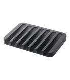 Yamazaki Home · Black Self - Draining Silicone Soap Dish · Yamazaki Home | socius design in Rochester, MN