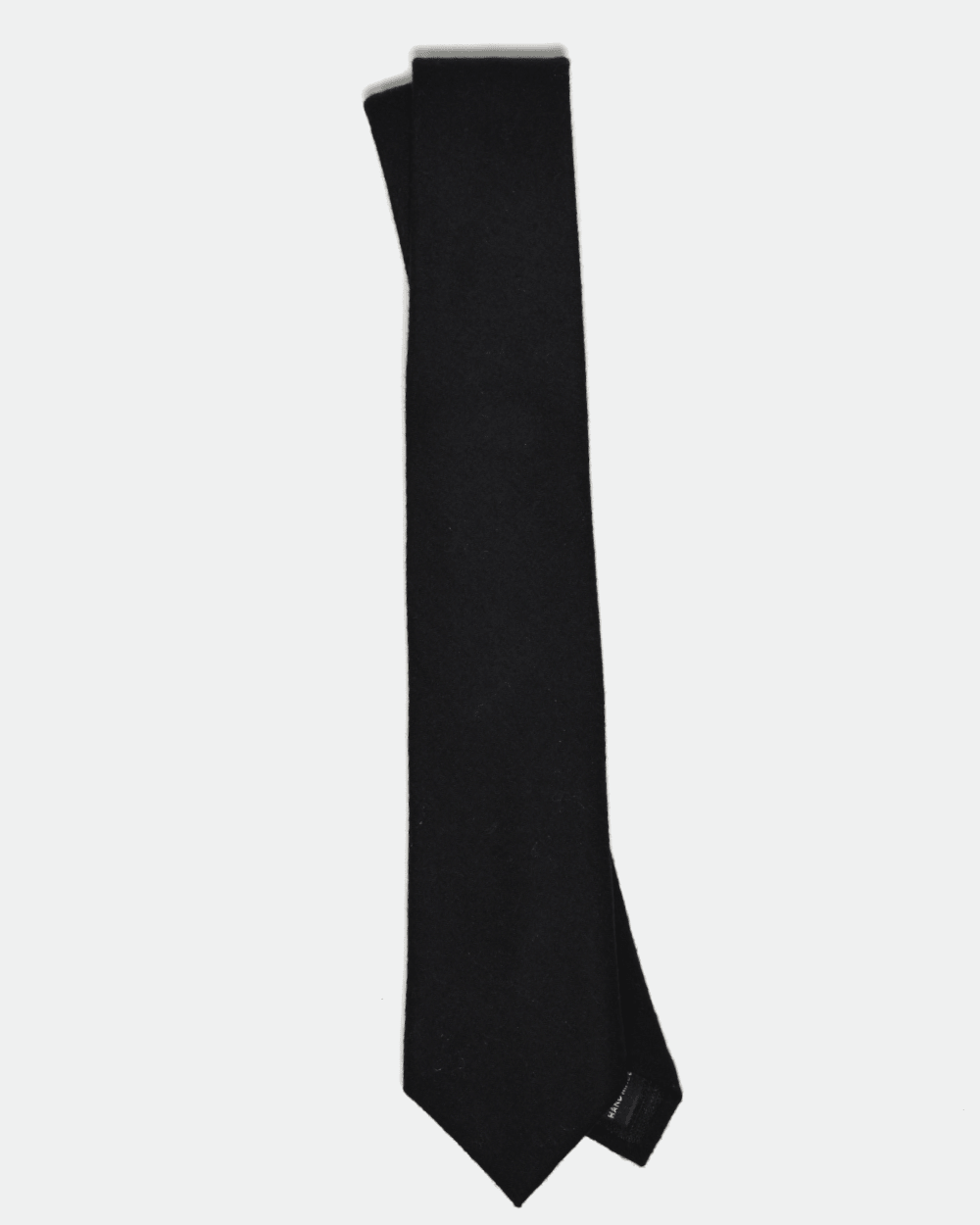Curated Basics · Black Wool Tie | socius design in Rochester, MN