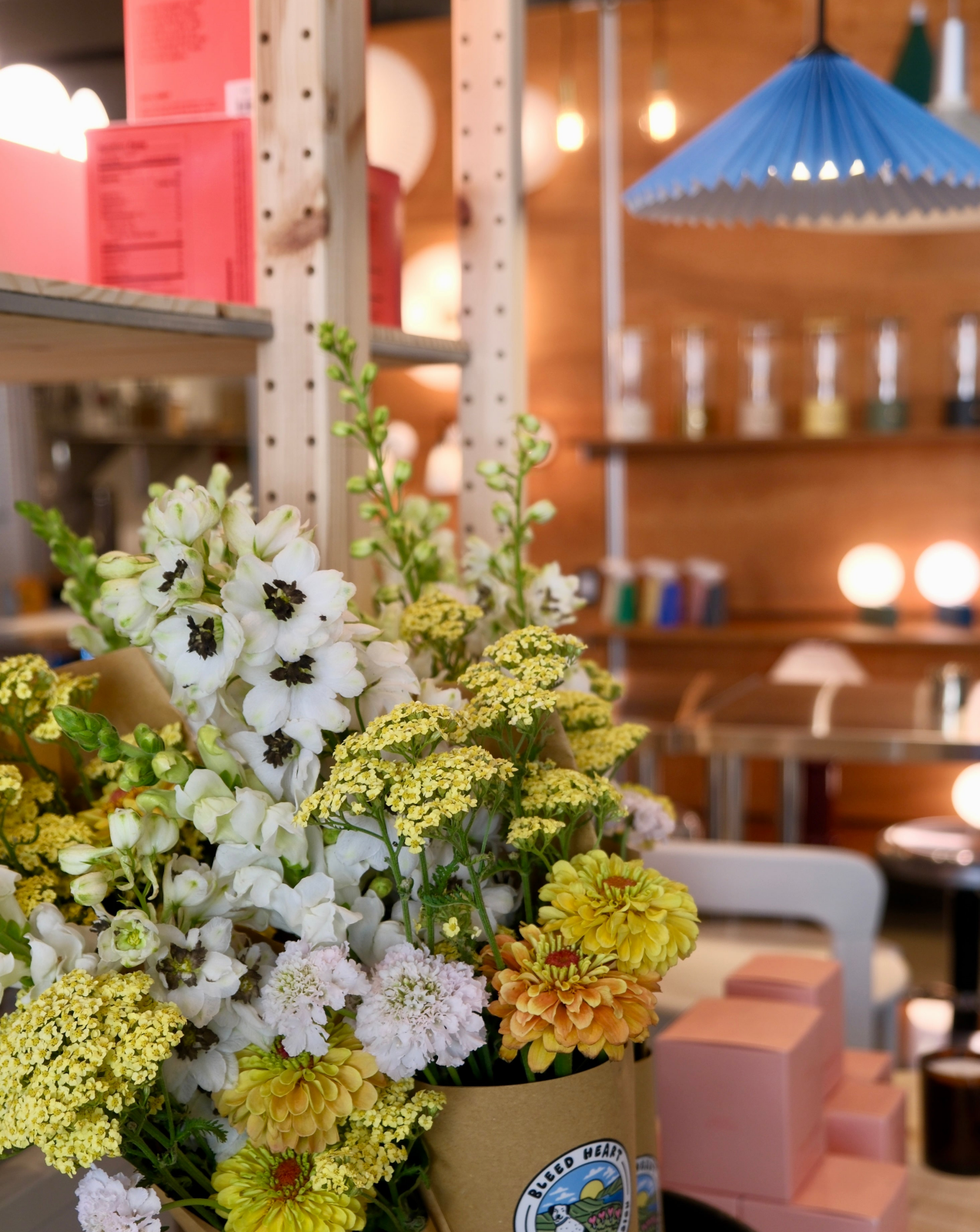 socius design · Bleedheart Floral Bouquet | socius design in Rochester, MN
