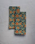 Soil to Studio · Block - printed Linen Napkin Set (4) - Noor in Sage | socius design in Rochester, MN