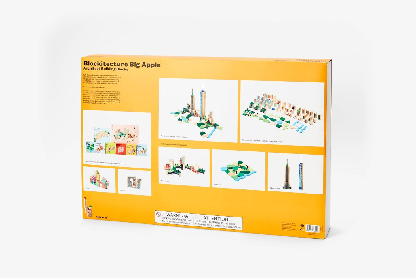 Areaware · Blockitecture | NYC Big Apple | socius design in Rochester, MN