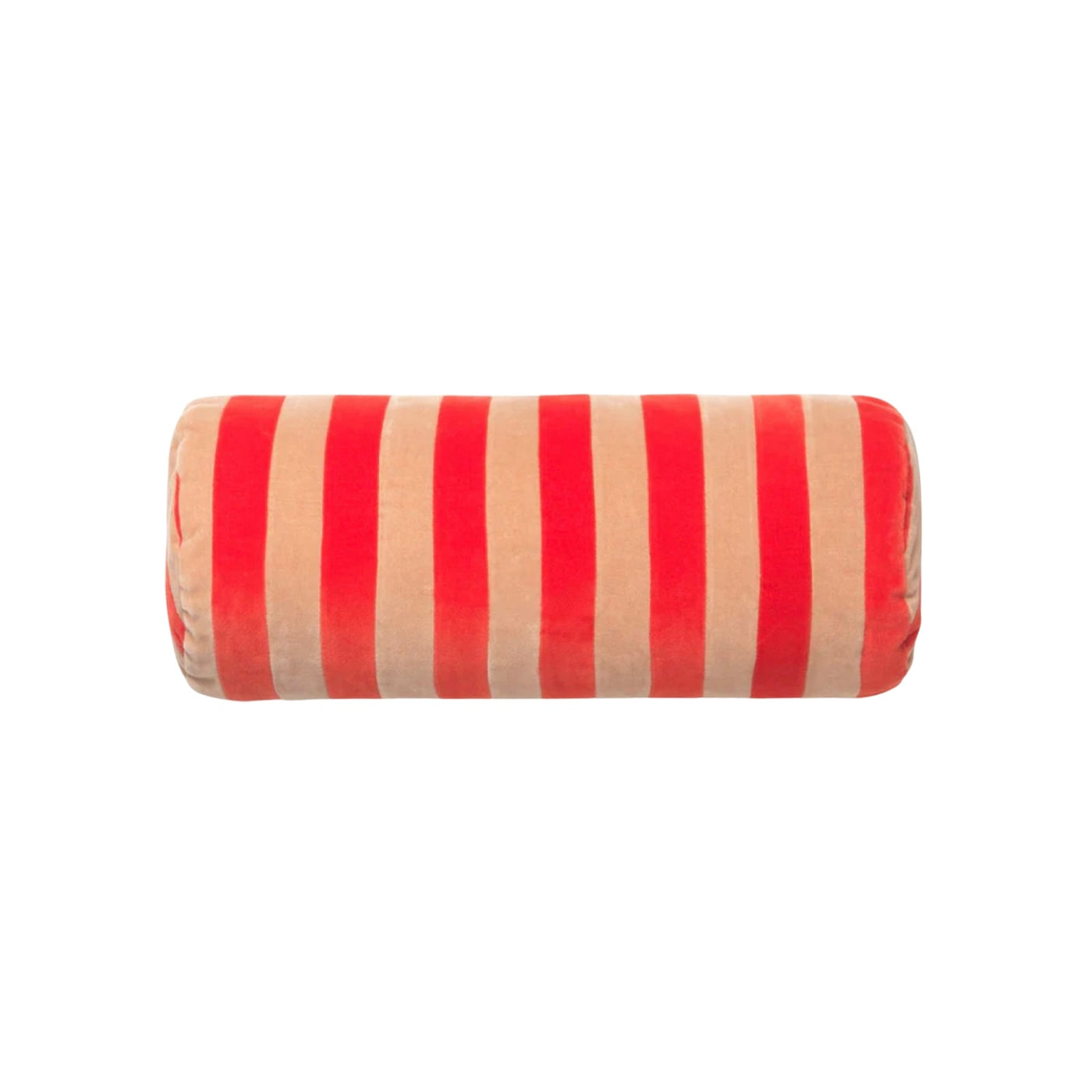 Christina Lundsteen · Bolster Stripe Cushion in Tomato - Beige | socius design in Rochester, MN