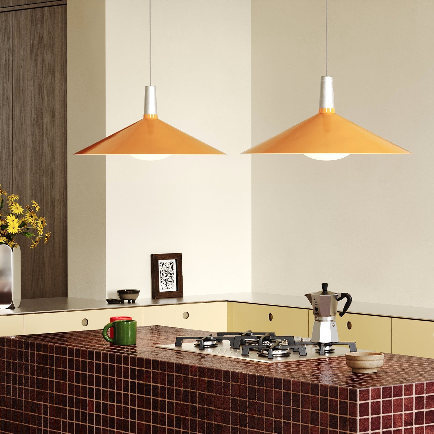 Tala US · Bower Pendant Light Large in Yellow + Oval II | socius design in Rochester, MN