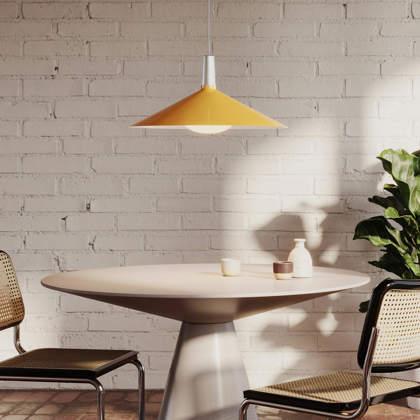 Tala US · Bower Pendant Light Large in Yellow + Oval II | socius design in Rochester, MN